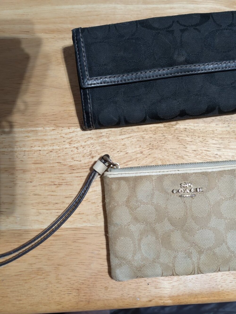 Coach Wristlet & Coach Wallet, Please Read Description